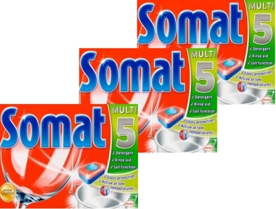 Sản phẩm bột rửa chén Somat rẻ hơn khi mua trọn bộ
