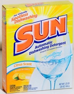 Sử dụng Sun rửa chén nhập khẩu nguyên đai nguyên kiện từ Nhật, Mỹ